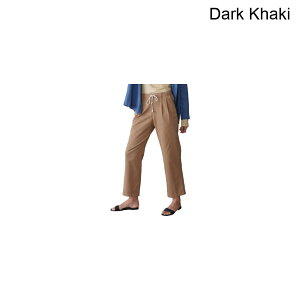 (���) ���f�B�[�X �U �`�m �h���[�X�g�����O �N���b�v �p���c - �E�B�����Y Donni women The Chino Drawstring Crop Pant - Women's Dark Khaki