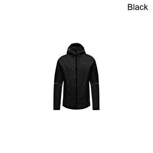 (���) �S�A�E�F�A �����Y ���v�� �S�A-�e�b�N�X LE3 �t�[�f�b�g �W���P�b�g - �����Y GOREWEAR men Lupra GORE-TEX LE3 Hooded Jacket - Men's Black