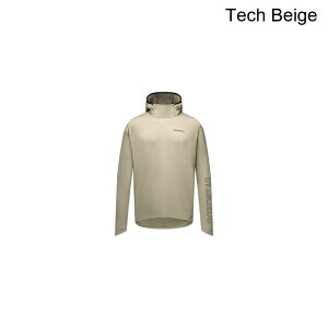 (���) �S�A�E�F�A �����Y �G�u���f�C ���S �e�b�N �u�[�f�B - �����Y GOREWEAR men Everyday Logo Tech Hoodie - Men's Tech Beige
