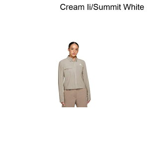 (���) �i�C�L ���f�B�[�X ACG �{�^���A�b�v �����O-�X���[�u �g�b�v - �E�B�����Y Nike women ACG Button-Up Long-Sleeve Top - Women's Cream Ii/Summit White