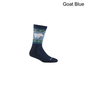 (���) �_�[���^�t ���f�B�[�X �u�[�c �~�b�h�E�G�C�g �\�b�N - �E�B�����Y Darn Tough women Grizzle Boot Midweight Sock - Women's Goat Blue