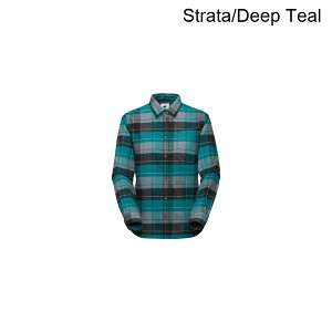 (���) �}���[�g ���f�B�[�X �g���o�b�g �����O-�X���[�u �V���c - �E�B�����Y Mammut women Trovat Long-Sleeve Shirt - Women's Strata/Deep Teal