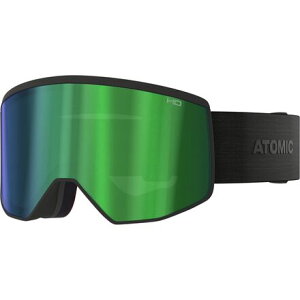 (���) �A�g�~�b�N �t�H�[ �v�� �G�� �G�C�`�f�B�[ �S�[�O���Y Atomic Four Pro L HD Goggles Black/Green HD