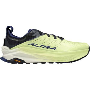 (���) �A���g�� �����Y �I�����p�X 6 �g���C�� �����j���O �V���[�Y - �����Y Altra men Olympus 6 Trail Running Shoe - Men's Black/Green