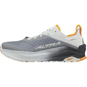 (���) �A���g�� �����Y �I�����p�X 6 �g���C�� �����j���O �V���[�Y - �����Y Altra men Olympus 6 Trail Running Shoe - Men's Gray