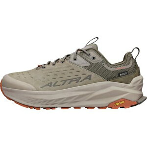 (���) �A���g�� �����Y �I�����p�X 6 ���E Gtx �n�C�L���O �V���[�Y - �����Y Altra men Olympus 6 Low GTX Hiking Shoe - Men's Brown/Taupe
