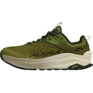 (���) �A���g�� �����Y �I�����p�X 6 ���E Gtx �n�C�L���O �V���[�Y - �����Y Altra men Olympus 6 Low GTX Hiking Shoe - Men's Dusty Olive