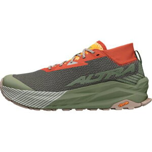 (���) �A���g�� �����Y �I�����p�X 275 �g���C�� �����j���O �V���[�Y - �����Y Altra men Olympus 275 Trail Running Shoe - Men's Gray/Orange