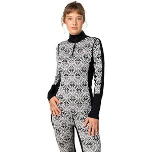 (���) �J���g�� ���f�B�[�X �A���i 1/2-�W�b�v �g�b�v - �E�B�����Y Kari Traa women Anna 1/2-Zip Top - Women's Black