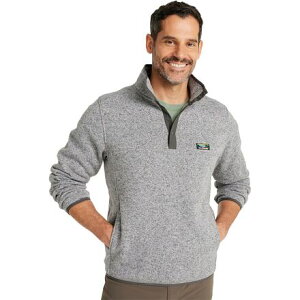 (���) �G���G���r�[�� �����Y �r�[���Y �Z�[�^�[ �t���[�X �v���I�[�o�[ - �����Y L.L.Bean men Bean's Sweater Fleece Pullover - Men's Grey Heather