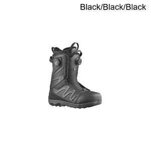 (���) �T������ ���E���` SJ �{�A �X�m�[�{�[�h �u�[�c - 2027 Salomon Launch SJ BOA Snowboard Boot - 2027 Black/Black/Black