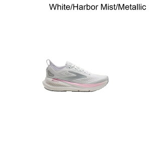 (���) �u���b�N�X ���f�B�[�X �O���Z���� 23 ���C�h �����j���O �V���[�Y - �E�B�����Y Brooks women Glycerin 23 Wide Running Shoe - Women's White/Harbor Mist/Metallic