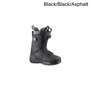 (���) �T������ �_�C�A���O �f���A�� �{�A �X�m�[�{�[�h �u�[�c - 2027 Salomon Dialogue Dual BOA Snowboard Boot - 2027 Black/Black/Asphalt