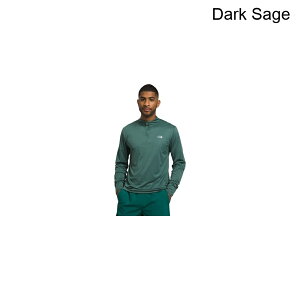 (���) �m�[�X�t�F�C�X �����Y �G�����F�C�V���� 1/4-�W�b�v �g�b�v - �����Y The North Face men Elevation 1/4-Zip Top - Men's Dark Sage