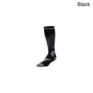 (���) �u���b�N�_�C�������h UL �R���v���b�V���� �X�L�[ �\�b�N Black Diamond UL Compression Ski Sock Black