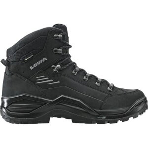 (���) ���[�o�[ �����Y ���l�Q�[�h �G�{ Gtx �~�b�h ���C�h �n�C�L���O �V���[�Y - �����Y Lowa men Renegade Evo GTX Mid Wide Hiking Shoe - Men's Deep Black