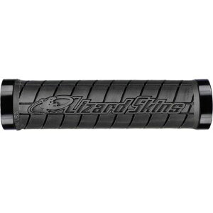 (���) ���U�[�h�X�L���Y ���S ���b�N-�I�� �O���b�v Lizard Skins Logo Lock-On Grip Black