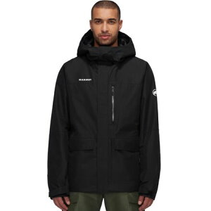 (���) �}���[�g �����Y �t�H�[�� ���C�� HS �T�[�� �t�[�f�b�g �W���P�b�g - �����Y Mammut men Fall Line HS Thermo Hooded Jacket - Men's Black
