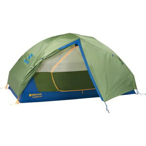 (���) �}�[���b�g �^���O�X�e�� �e���g: 2-�p�[�\�� 3-�V�[�Y�� Marmot Tungsten Tent: 2-Person 3-Season Foliage/Dark Azure
