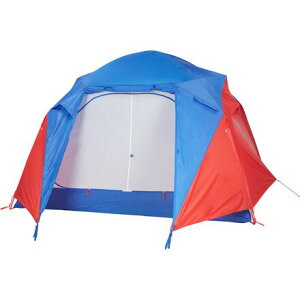 (���) �}�[���b�g ���C���X�g�[�� �e���g: 4-�p�[�\�� 3-�V�[�Y�� Marmot Limestone Tent: 4-Person 3-Season Victory Red