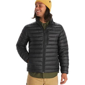 (���) �}�[���b�g �����Y �n�C�����_�[ �_�E�� �W���P�b�g - �����Y Marmot men Highlander Down Jacket - Men's Black