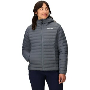 (���) �}�[���b�g ���f�B�[�X �G�R�[ �t�F�U�[���X �u�[�f�B - �E�B�����Y Marmot women Echo Featherless Hoodie - Women's Steel Onyx