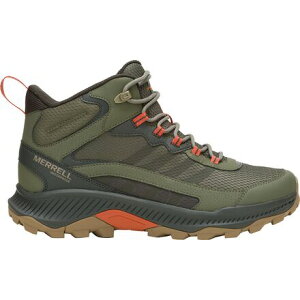 (���) ������ �����Y �X�s�[�h �X�g���C�N 2 �~�b�h Wp �n�C�L���O �u�[�c - �����Y Merrell men Speed Strike 2 Mid WP Hiking Boot - Men's Olive