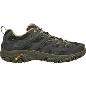 (���) ������ �����Y ���A�u 3 �E�H�[�^�[�v���[�t �n�C�L���O �V���[�Y - �����Y Merrell men Moab 3 Waterproof Hiking Shoe - Men's Black/Beluga