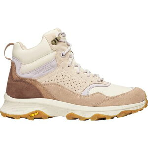 (���) ������ ���f�B�[�X �X�s�[�h �\�� �~�b�h Wp �n�C�L���O �u�[�c - �E�B�����Y Merrell women Speed Solo MXD Mid WP Hiking Boot - Women's Stucco