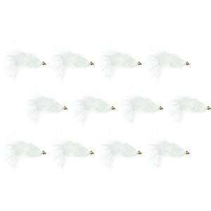 (���) �����^�i�t���C�J���p�j�[ �R�[�q�[�Y �X�p�[�N�� �~�m�[ - 12 �p�b�N Montana Fly Company Coffee's Sparkle Minnow - 12 Pack Pearl Gold