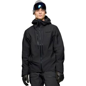(���) �m���[�i �����Y ���t�H�[�e�� �S�A-�e�b�N�X �v�� �W���P�b�g - �����Y Norrona men Lofoten GORE-TEX PRO Jacket - Men's Caviar Black