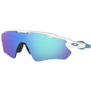 (���) �I�[�N���[ ���[�_�[ EV �p�X �v���Y�� �T���O���X Oakley Radar EV Path Prizm Sunglasses Pol White/PRIZM Sapphire