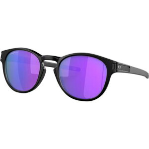 (���) �I�[�N���[ ���b�` �v���Y�� �T���O���X Oakley Latch Prizm Sunglasses Matte Black/Prizm Violet