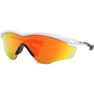 (���) �I�[�N���[ M2 �t���[�� Xl �T���O���X Oakley M2 Frame XL Sunglasses Polished White - Fire Iridium