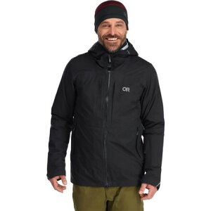 (���) �A�E�g�h�A ���T�[�` �����Y �J�[�o�C�h �W���P�b�g - �����Y Outdoor Research men Carbide Jacket - Men's Solid Black