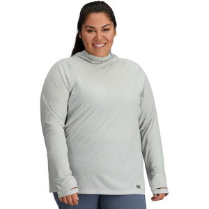 (���) �A�E�g�h�A ���T�[�` ���f�B�[�X �G�R�[ �v���X �u�[�f�B - �E�B�����Y Outdoor Research women Echo Plus Hoodie - Women's Pebble