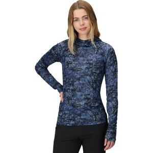 (���) �A�E�g�h�A ���T�[�` ���f�B�[�X �G�R�[ �v�����e�b�h �u�[�f�B - �E�B�����Y Outdoor Research women Echo Printed Hoodie - Women's Fjord Granite Print