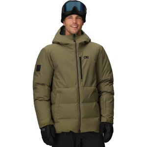 (���) �A�E�g�h�A ���T�[�` �����Y �X�m�[�X�N�����[ �_�E�� �W���P�b�g - �����Y Outdoor Research men Snowcrew Down Jacket - Men's Ranger Green