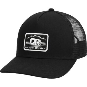 (���) �A�E�g�h�A ���T�[�` �A�h�{�P�[�g �g���b�J�[ HI �v�� �L���b�v Outdoor Research Advocate Trucker Hi Pro Cap Black