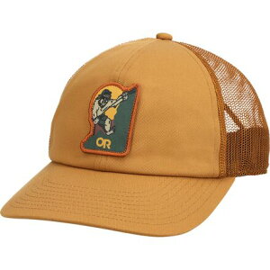 (���) �A�E�g�h�A ���T�[�` �X�N���b�` �g���b�J�[ LO �v�� �L���b�v Outdoor Research Squatch Trucker Lo Pro Cap Bronze