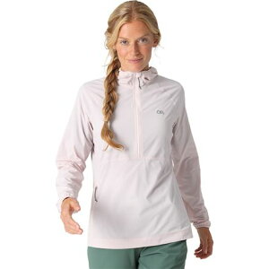 (���) �A�E�g�h�A ���T�[�` ���f�B�[�X �A�X�g���}�� �G�A�[ �T�� �u�[�f�B - �E�B�����Y Outdoor Research women Astroman Air Sun Hoodie - Women's Cherry Blossom