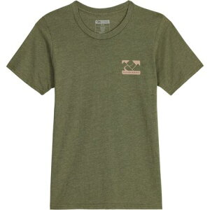 (���) �A�E�g�h�A ���T�[�` �X�C�b�`�o�b�N ���S T-�V���c Outdoor Research Switchback Logo T-Shirt Grove/Pro Khaki