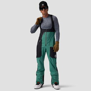 (���) �o�b�N�J���g���[ �����Y �J�[�f�B�A�b�N �S�A-�e�b�N�X 3l �r�u - �����Y Backcountry men Cardiac GORE-TEX 3L Bibs - Men's Gearhead Green