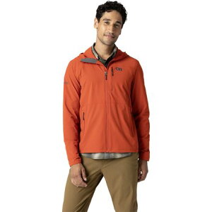 (���) �A�E�g�h�A ���T�[�` �����Y �t�F���b�V�[ �t�[�f�b�g �W���P�b�g - �����Y Outdoor Research men Ferrosi Hooded Jacket - Men's Cardinal