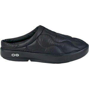 (���) �E�[�t�H�X �����Y �I�[�N�[�W�[ �T�[�� �~���[�� �V���[�Y - �����Y Oofos men OOcoozie Thermo Mule Shoe - Men's Black