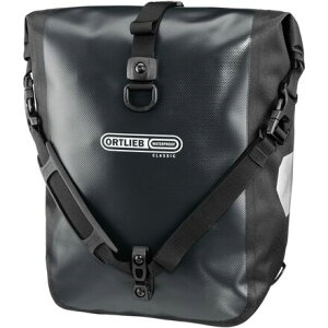 (���) �I���g���[�u �X�|�[�c-���[���[ �N���V�b�N �p�j�G - �y�A Ortlieb Sport-Roller Classic Panniers - Pair Asphalt/Black