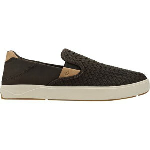 (���) �I���J�C �����Y ���G�A�[�q ���E�n�� �V���[�Y - �����Y Olukai men Lae'ahi Lauhala Shoe - Men's Dark Java/Dark Java