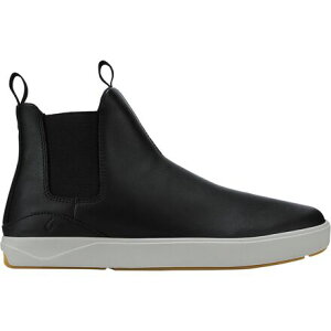 (���) �I���J�C �����Y ���G�A�[�q �~�b�h �V���[�Y - �����Y Olukai men Lae'ahi Mid Shoe - Men's Black/Black