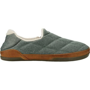 (���) �I���J�C �����Y �V���[�Y - �����Y Olukai men Puku'i Shoe - Men's Ash/Ash