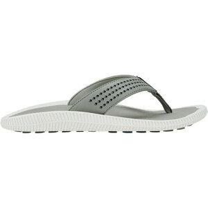 (���) �I���J�C �����Y �E���� �S���t �t���b�v �t���b�v - �����Y Olukai men Ulele Golf Flip Flop - Men's Ash/Ash